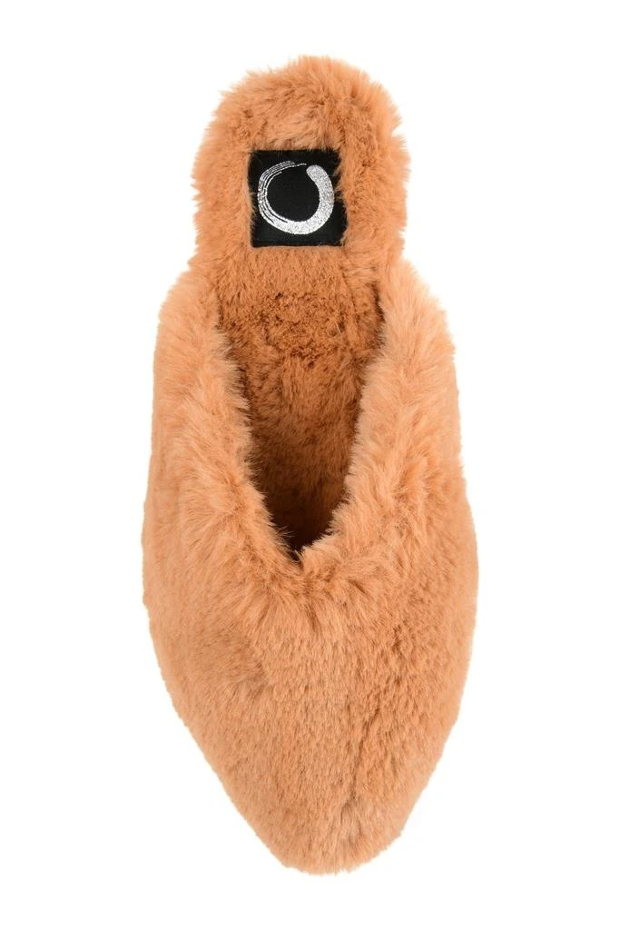 商品Journee Collection|JOURNEE Sundown Faux Fur Slipper,价格¥284,第3张图片详细描述