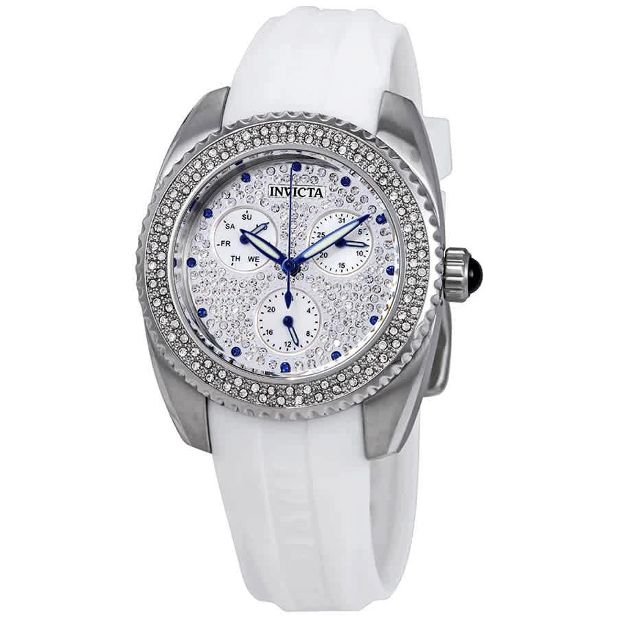 商品Invicta|Invicta Angel Crystal White Dial Ladies Watch 28482,价格¥484,第1张图片