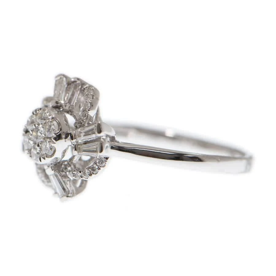 商品J Collection|New J Collection Ring 31 Rddi 0.23 Ct8 Ditapa 0.26 Ct18kw 2.78 Gm 18kt White Gold Silver,价格¥7983,第3张图片详细描述