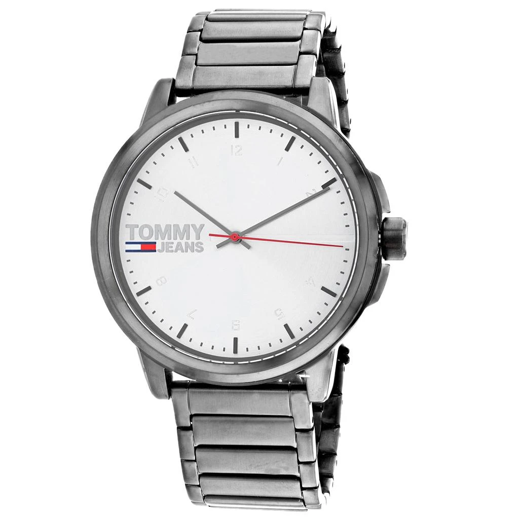 商品Tommy Hilfiger|Tommy Hilfiger Men's Silver dial Watch,价格¥816,第1张图片