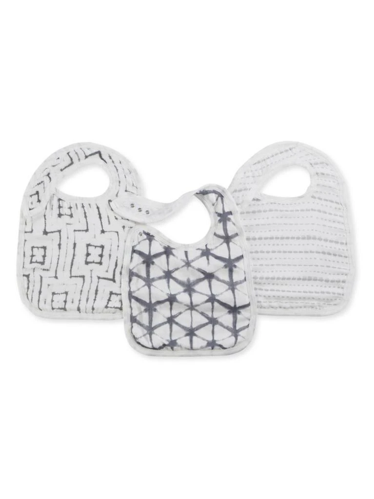 商品aden + anais|Baby's & Little Kid's 3-Piece Shibori Bibs Set,价格¥186,第1张图片