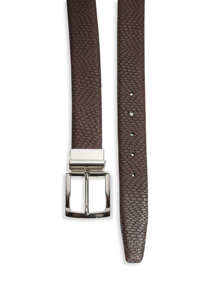 商品Saks Fifth Avenue|COLLECTION Iguanna Embossed Leather Belt,价格¥399,第2张图片详细描述