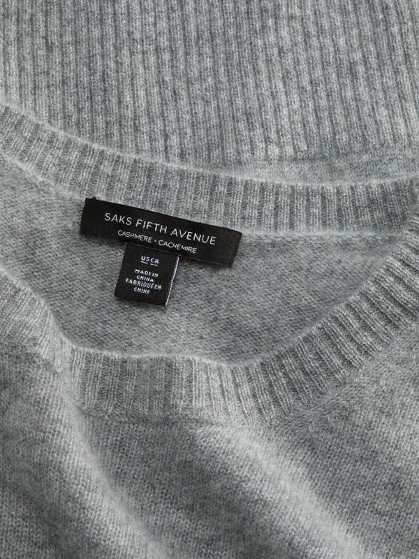 商品Saks Fifth Avenue|Crewneck 100% Cashmere Sweater,价格¥318,第3张图片详细描述