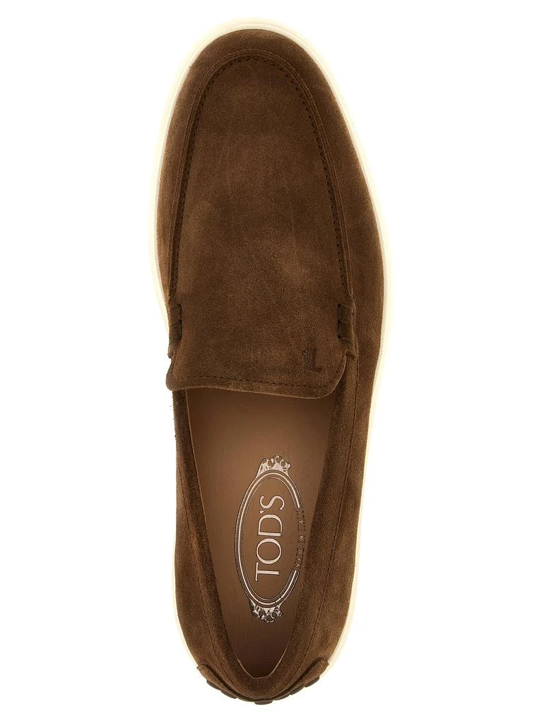 商品Tod's|Ibrido Estivo Loafers Brown,价格¥2986,第4张图片详细描述