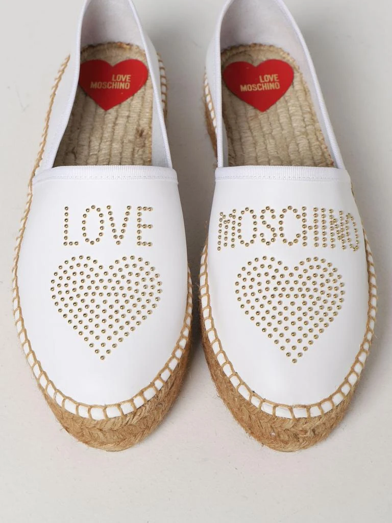 商品Love Moschino|Love Moschino leather espadrilles,价格¥809,第4张图片详细描述