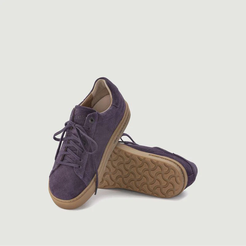 商品Birkenstock|Bend suede low top sneakers Dark berry BIRKENSTOCK,价格¥1231,第4张图片详细描述