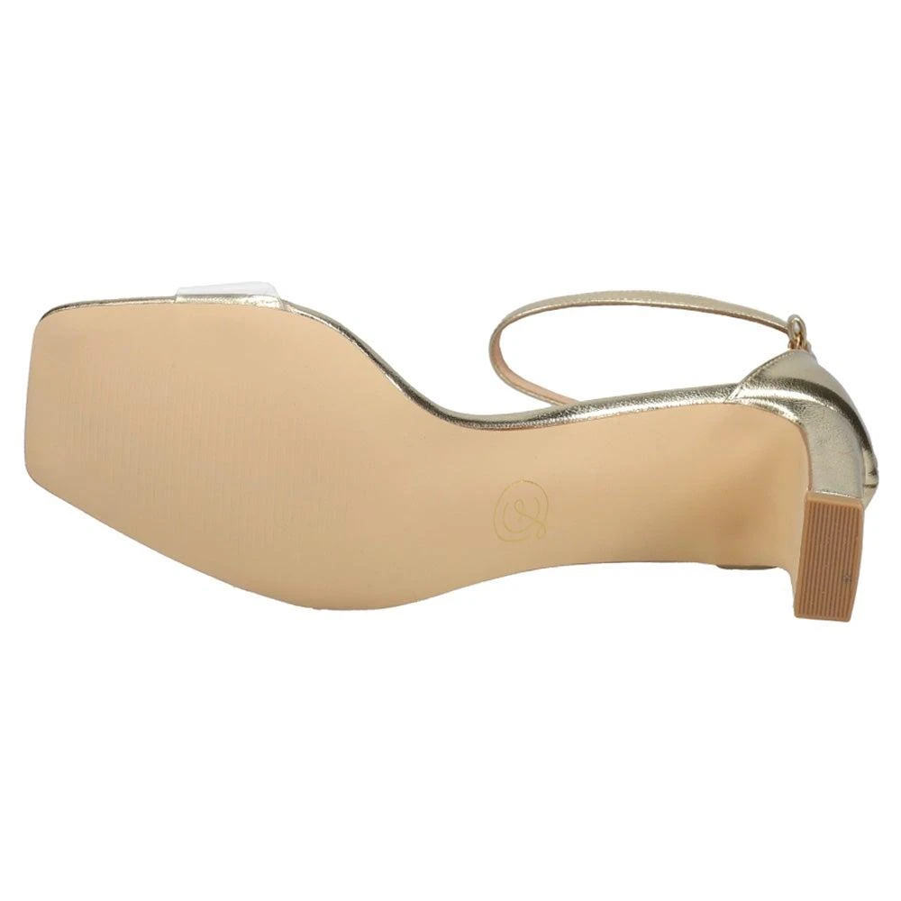商品Chinese Laundry|Yara Clear Metallic Ankle Strap Sandals,价格¥603,第5张图片详细描述