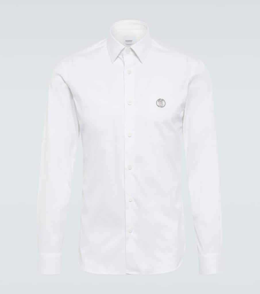 商品Burberry|Logo长袖衬衫,价格¥5658,第1张图片