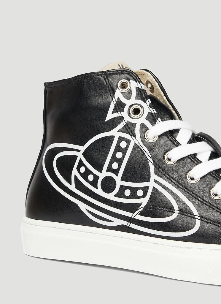 商品Vivienne Westwood|Plimsoll High-Top Sneakers,价格¥1098,第5张图片详细描述