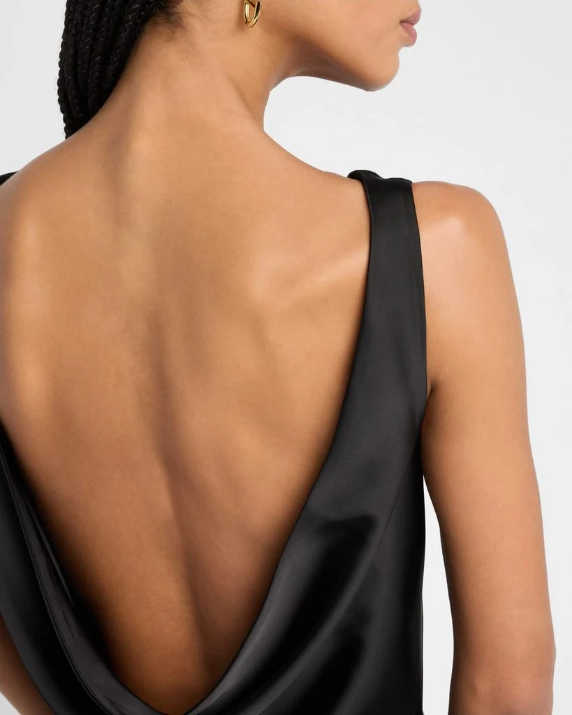 商品Norma Kamali|Sleeveless Low Back Drape Gown,价格¥2915,第5张图片详细描述