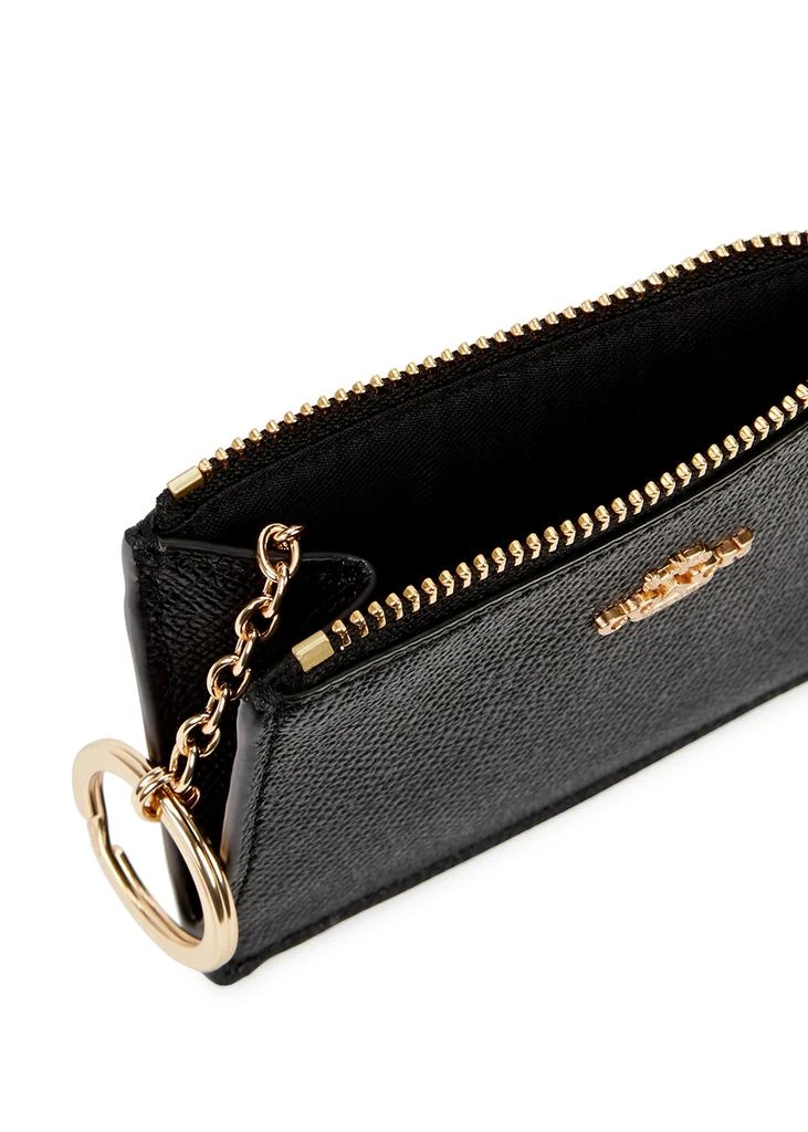 商品Coach|Black grained leather coin purse,价格¥780,第4张图片详细描述