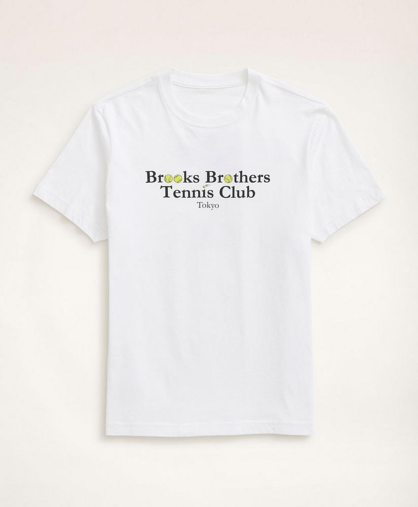 商品Brooks Brothers|Cotton Tokyo Print T-Shirt,价格¥150,第1张图片
