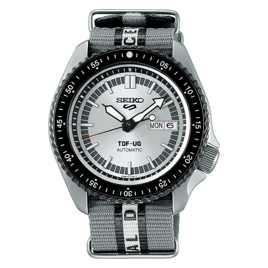 商品Seiko|5 Sports Automatic Grey Dial Men's Watch SRPJ79,价格¥2632,第1张图片
