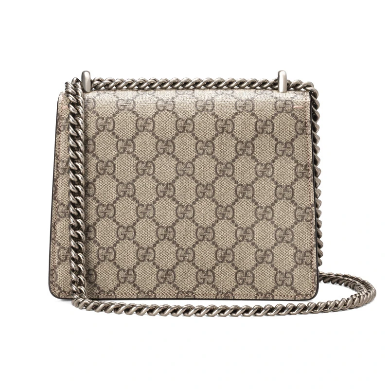 GUCCI/古驰 迷你Dionysus女士棕色帆布驼色麂皮链条单肩包棕色421970 KHNRN 8642 商品