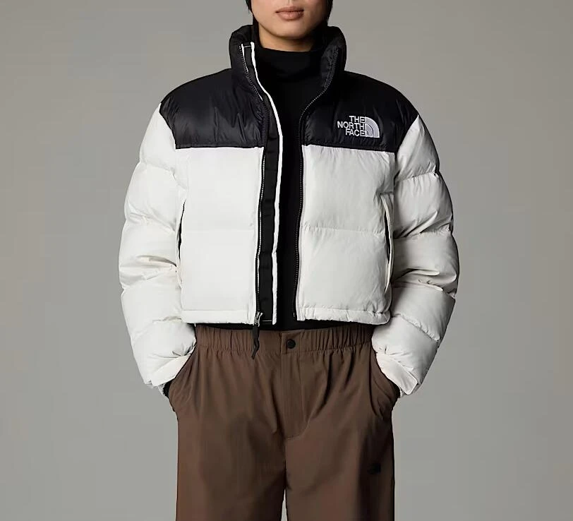 北面CON女Nuptse短款羽绒服防泼水冬季新款The North Face（香港仓发货） 商品