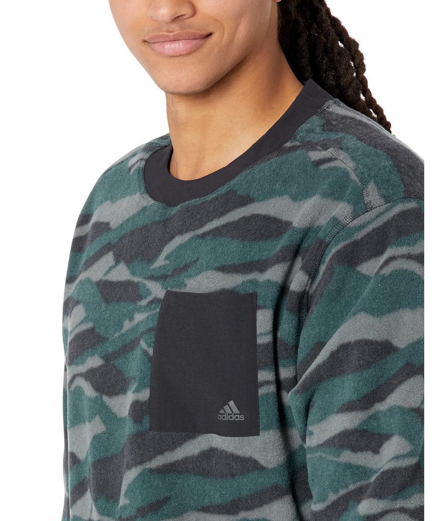 商品Adidas|Texture Printed Crew Sweatshirt,价格¥445,第3张图片详细描述