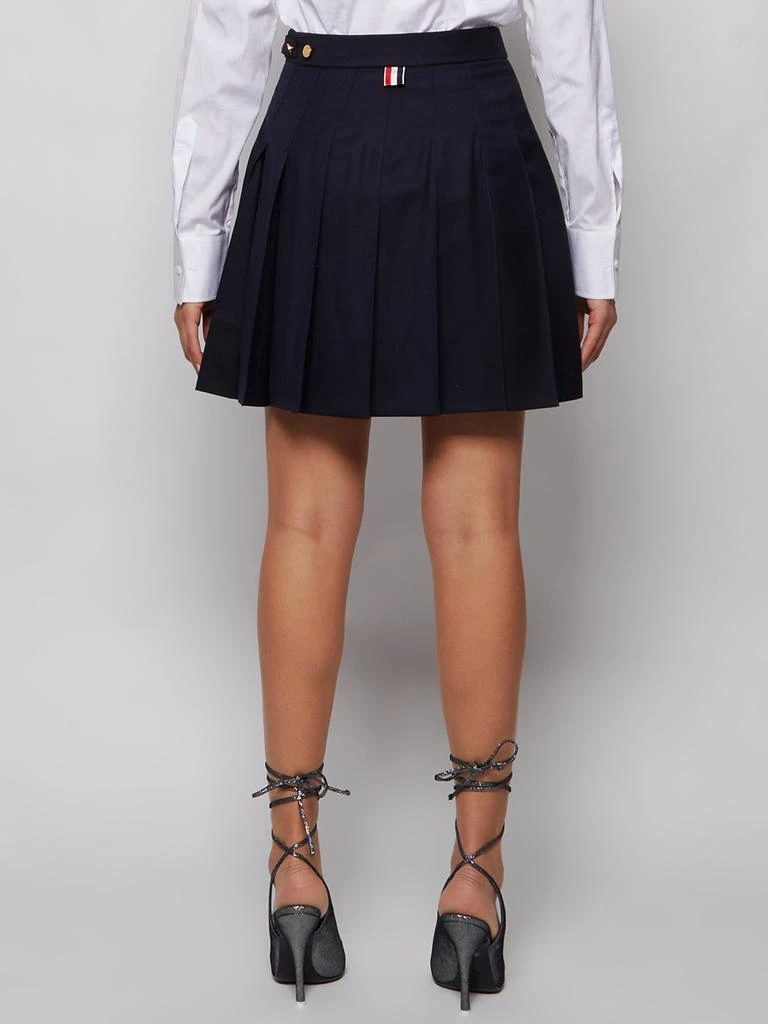 商品Thom Browne|Mini Dropped Back Pleated Skirt,价格¥7845,第5张图片详细描述