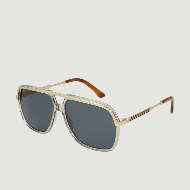 商品Gucci|Aviator sunglasses Multicolor GUCCI,价格¥1406,第1张图片