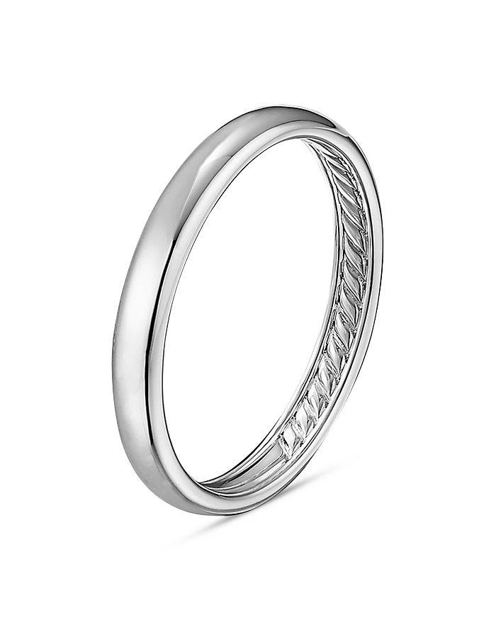 商品David Yurman|Men's 18K White Gold Classic Band,价格¥10091,第2张图片详细描述