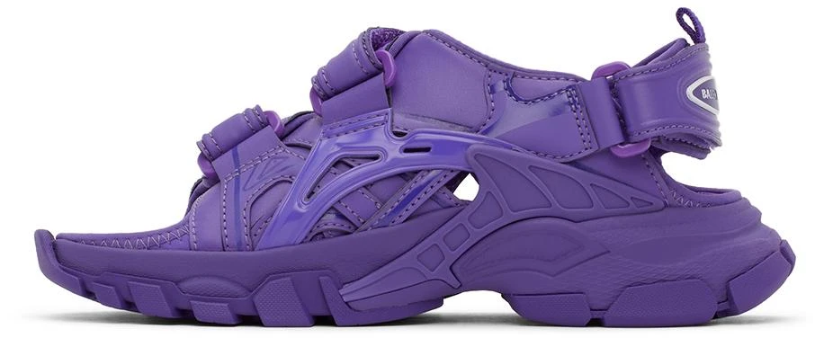 商品Balenciaga|Kids Purple Track Sandals,价格¥3529,第3张图片详细描述