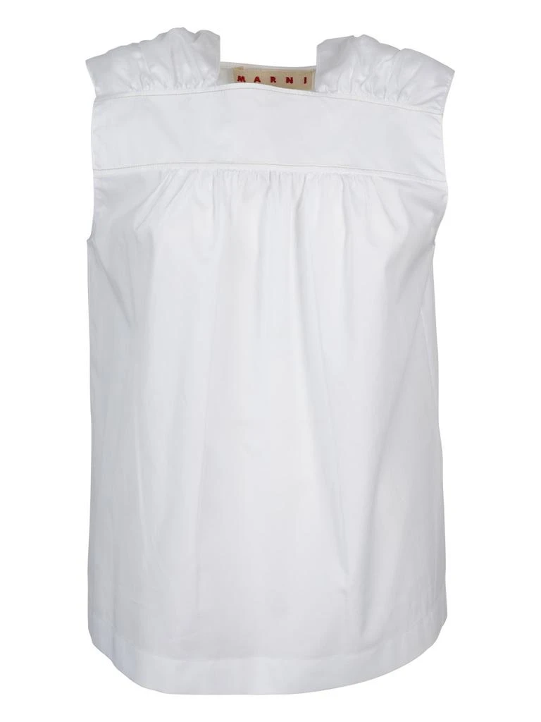 商品Marni|Marni Sleeveless Square-Neck Top,价格¥1657,第1张图片详细描述