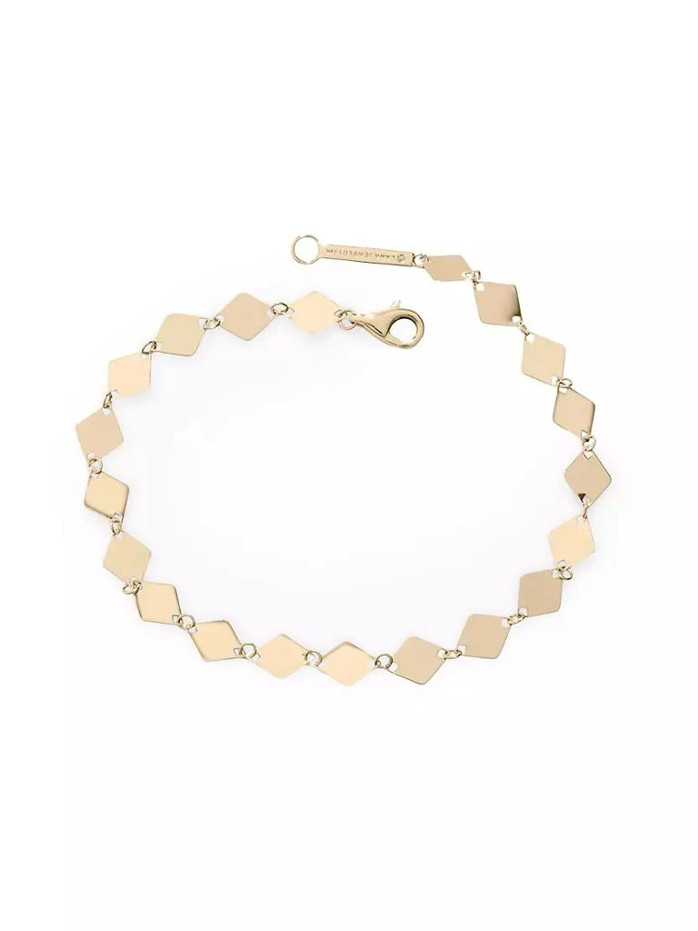 商品LANA|14K Yellow Gold Kite Chain Bracelet,价格¥3479,第1张图片