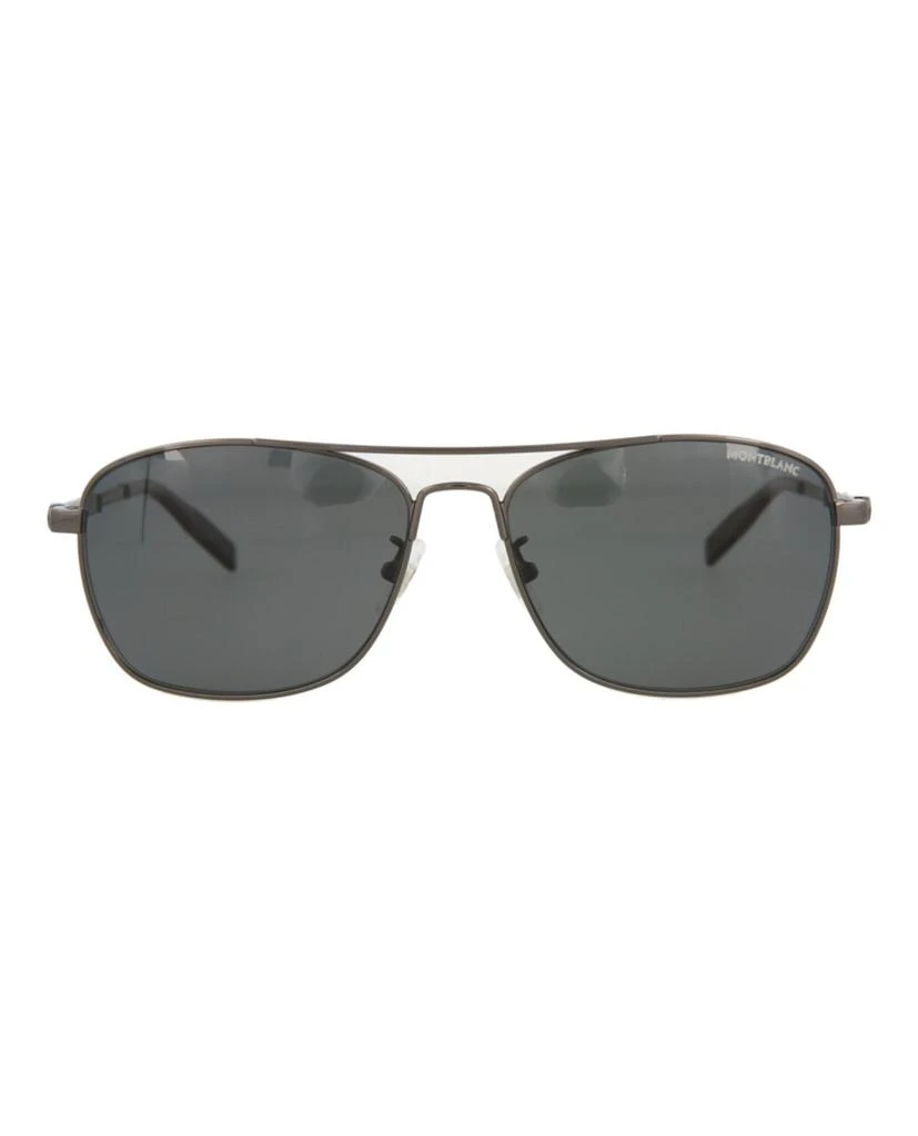 商品MontBlanc|Aviator-Style Metal Sunglasses,价格¥974,第1张图片