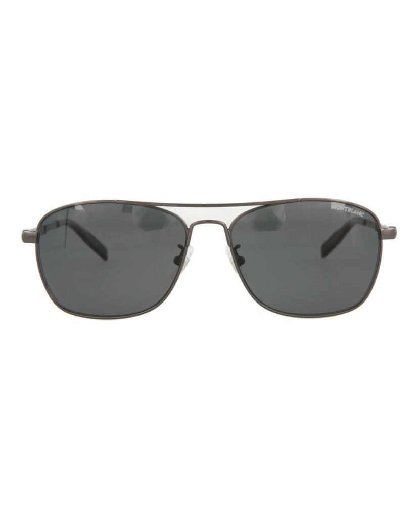 商品MontBlanc|Aviator-Style Metal Sunglasses,价格¥1338,第1张图片