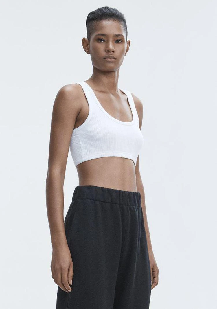 商品Alexander Wang|RIBBED BRA TOP,价格¥452,第5张图片详细描述