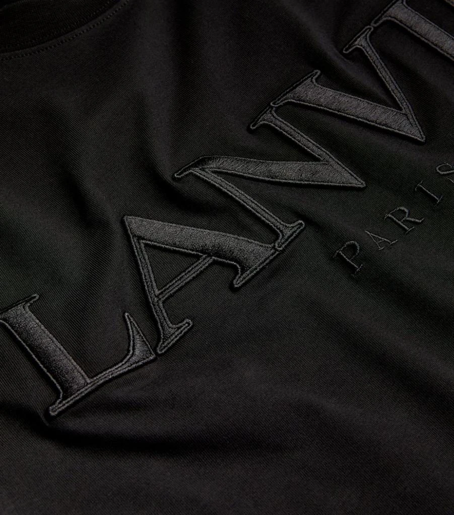 商品Lanvin|Embroidered Logo T-Shirt,价格¥2263,第5张图片详细描述