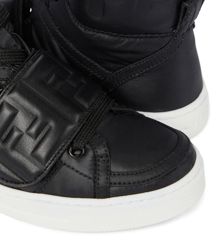 FF leather high top sneakers商品第5张图片规格展示