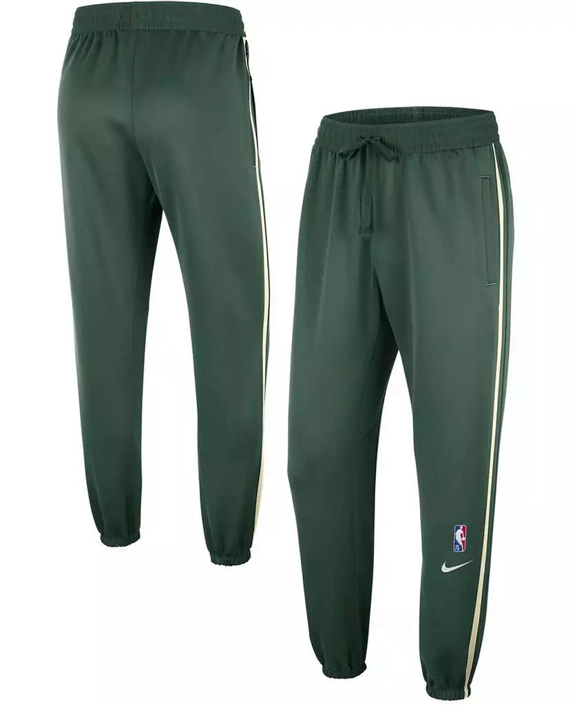 商品NIKE|Men's Hunter Green Milwaukee Bucks 75Th Anniversary Showtime on Court Performance Pants,价格¥840,第1张图片