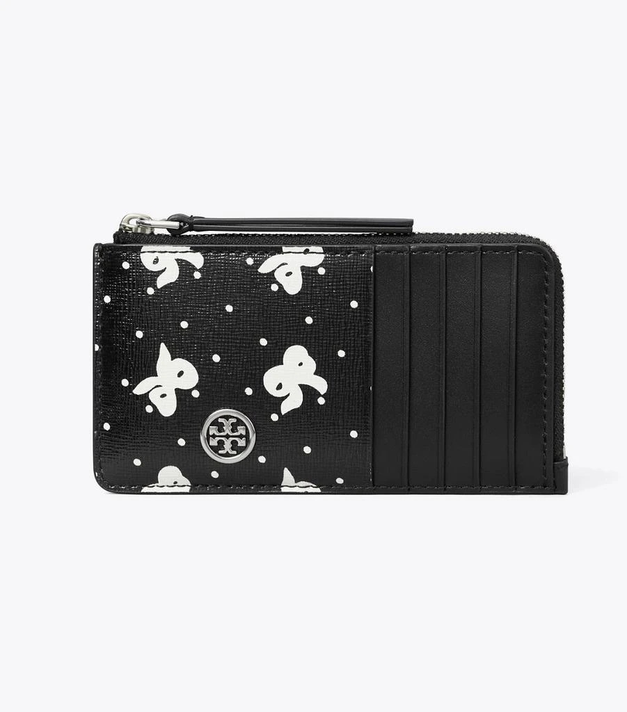 商品Tory Burch|Robinson Printed Top-Zip Card Case,价格¥1059,第2张图片详细描述