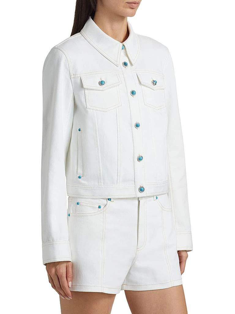 商品Cinq à Sept|Romie Denim Jacket,价格¥1181,第4张图片详细描述