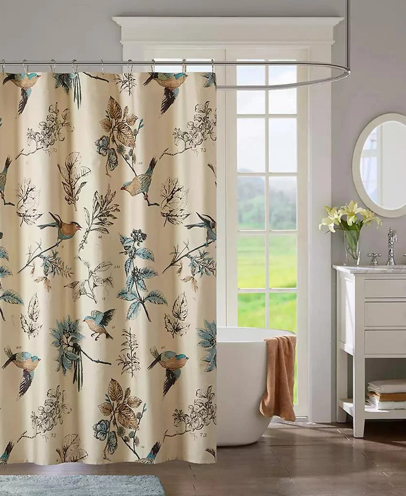 商品Madison Park|Quincy Cotton Shower Curtain, 72" x  72",价格¥274,第1张图片
