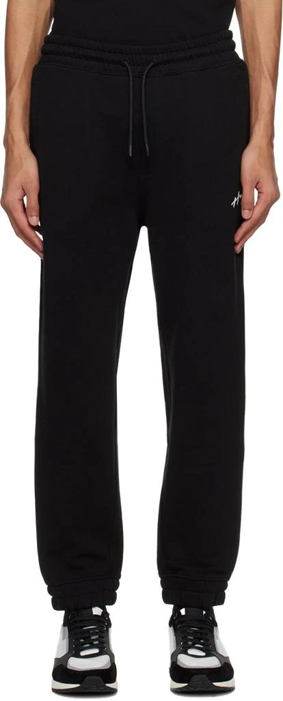 商品Hugo Boss|Black Relaxed-Fit Sweatpants,价格¥487,第1张图片