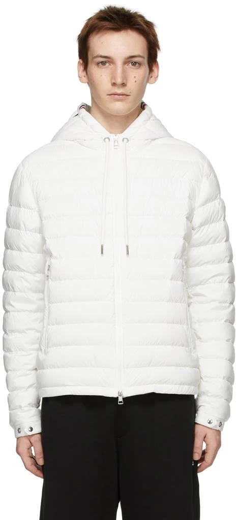 商品Moncler|White Down Eus Jacket,价格¥12219,第1张图片