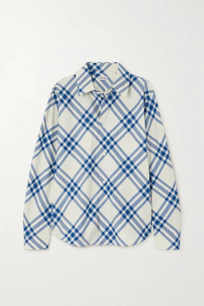 商品Burberry|格纹纯棉衬衫,价格¥10825,第1张图片
