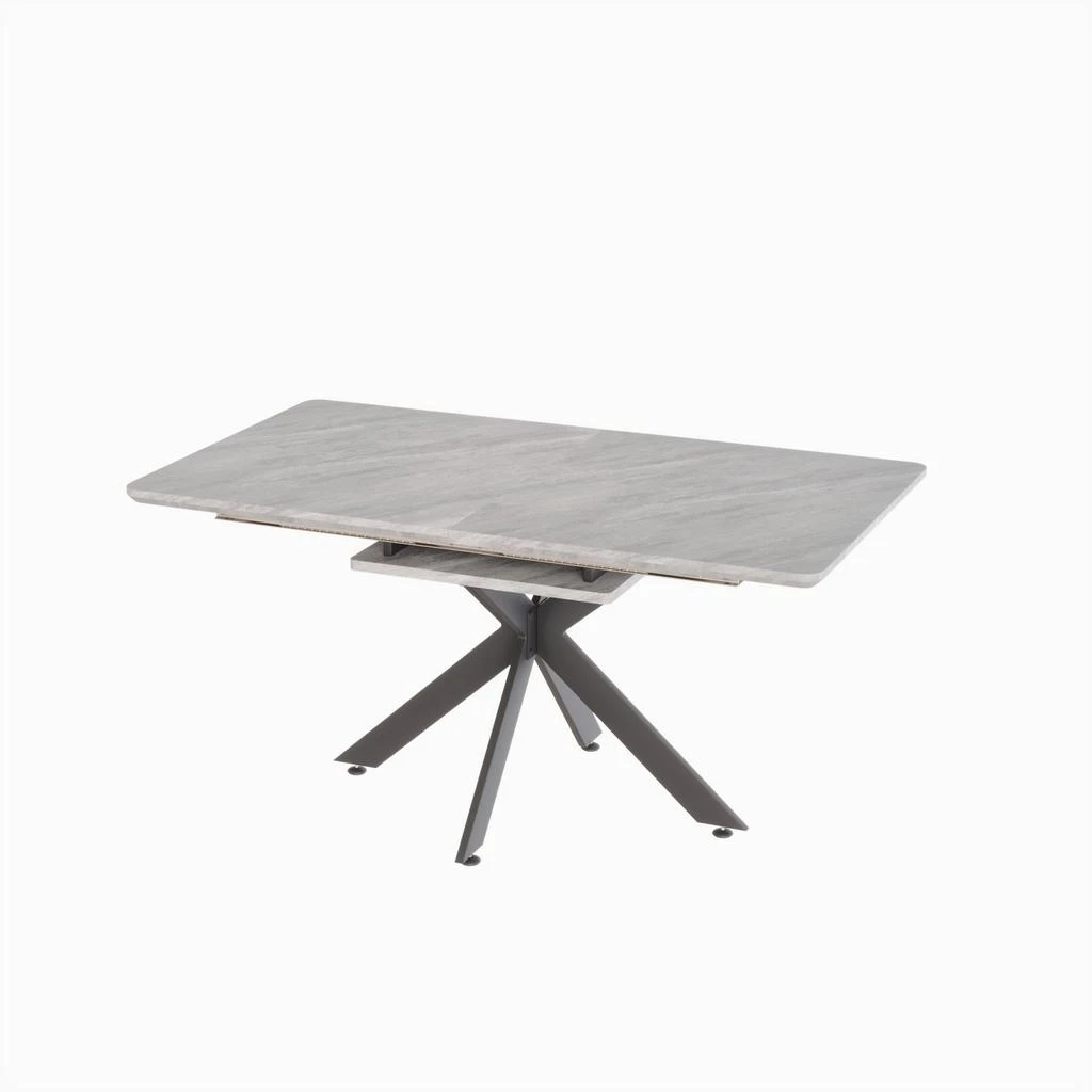 Streamdale Modern Space-Saving Dining Table Extends for 8-10 Guests 商品