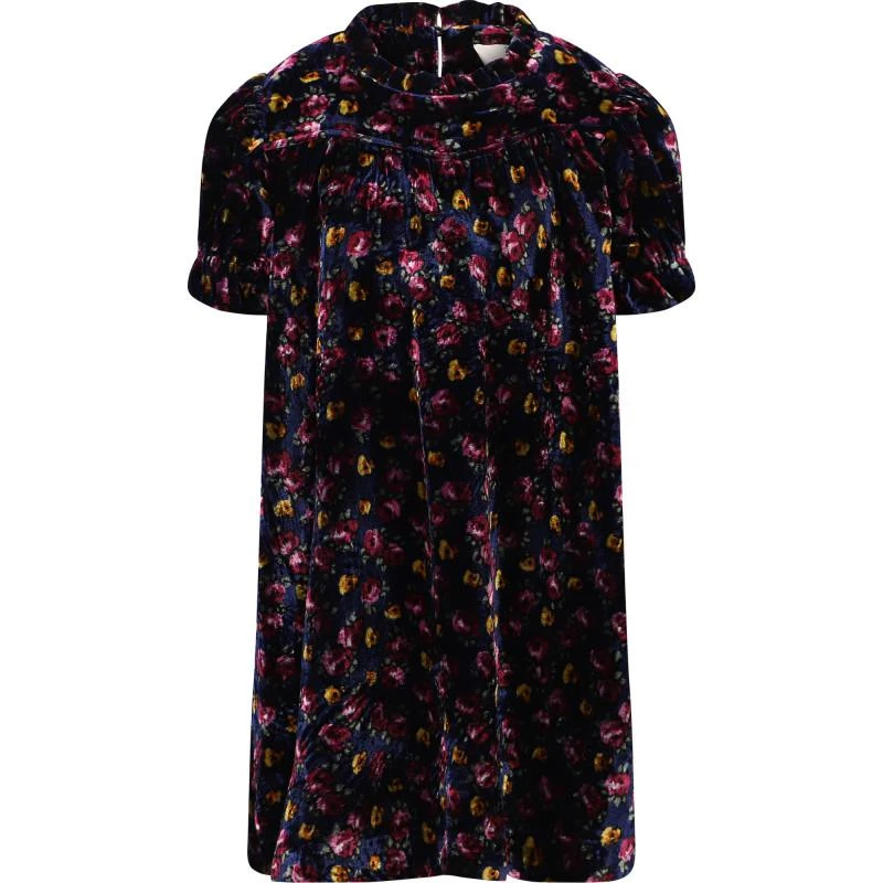 商品Sea|Flowers all over vintage dress in navy,价格¥1232,第1张图片