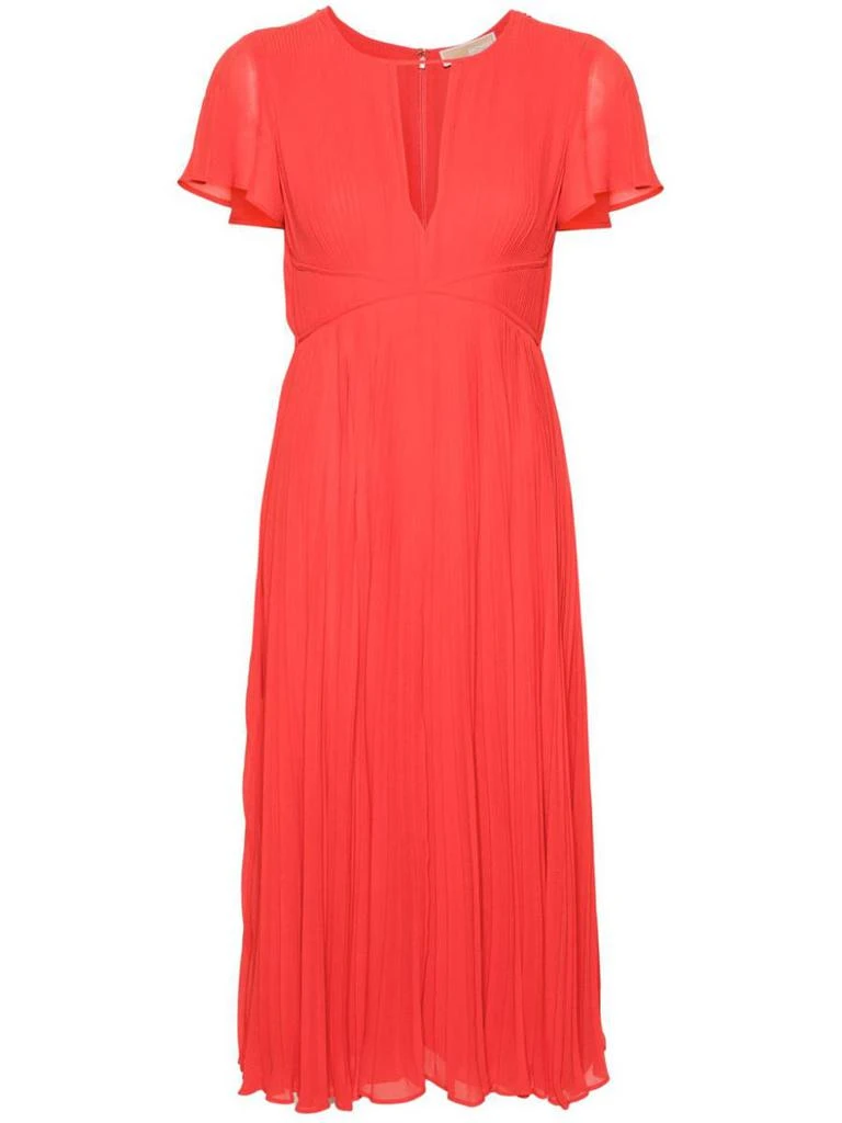 商品Michael Kors|Michael Kors Pleated Midi Dress,价格¥1343,第1张图片