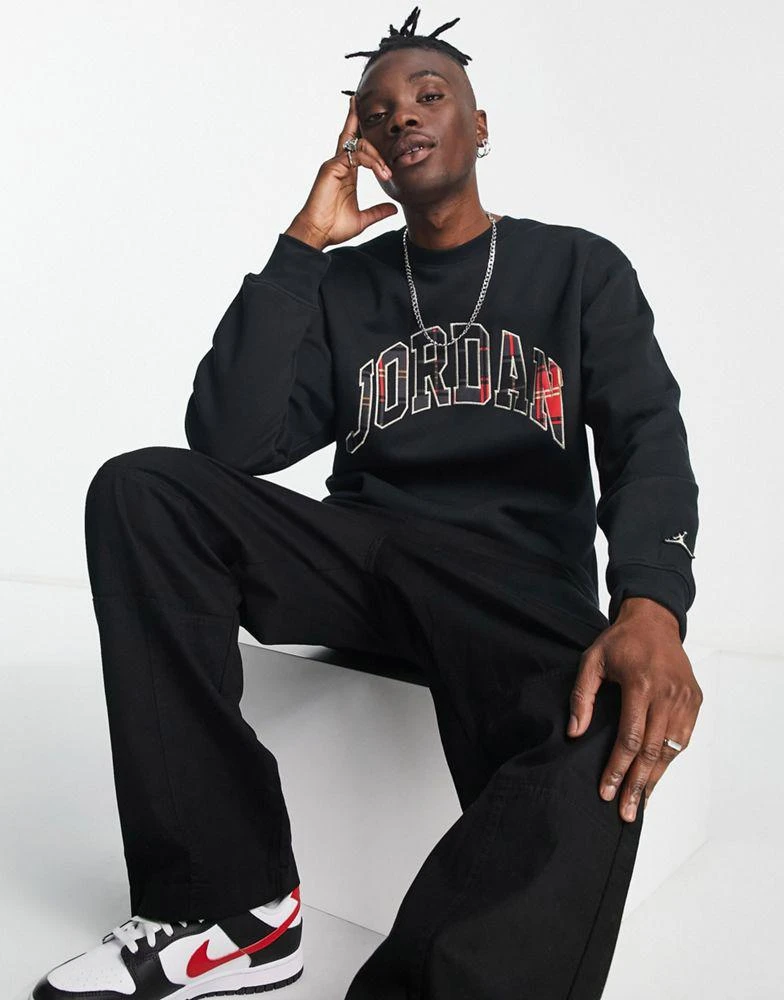 商品Jordan|Jordan essentials sweatshirt in black,价格¥628,第1张图片