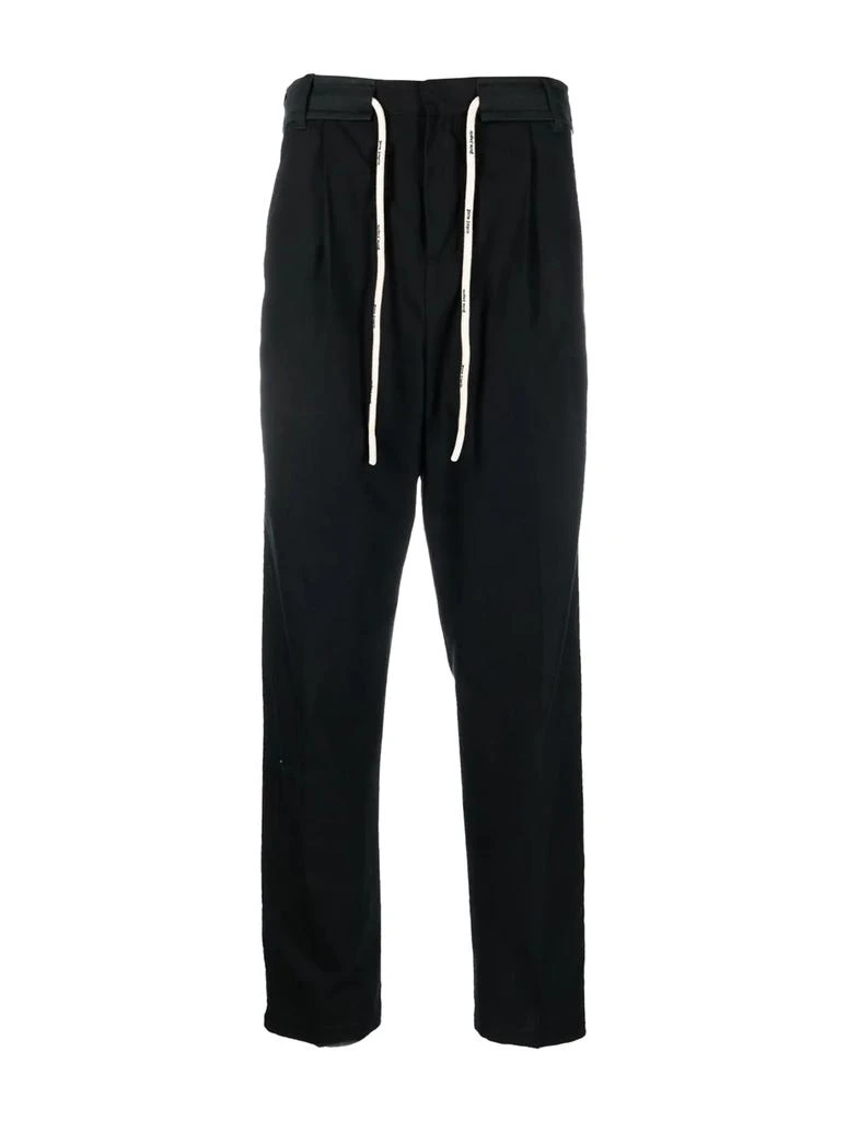 商品Palm Angels|Palm Angels Track Belt Pants Black,价格¥3371,第1张图片