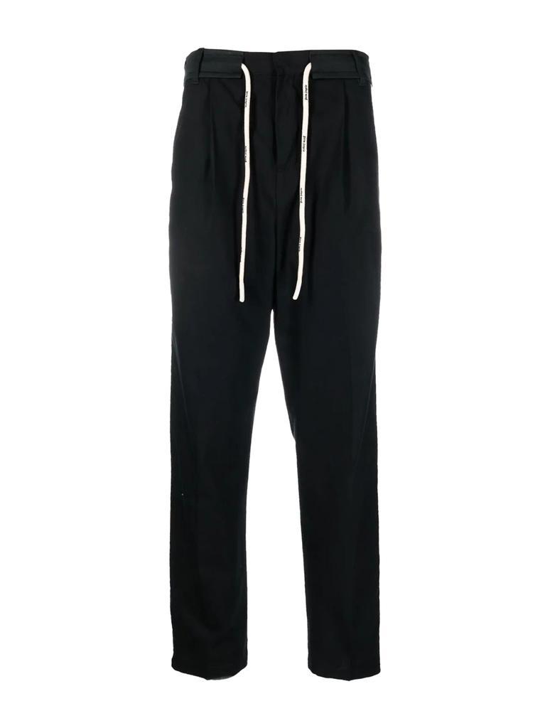 商品Palm Angels|Palm Angels Track Belt Pants Black,价格¥4435,第1张图片