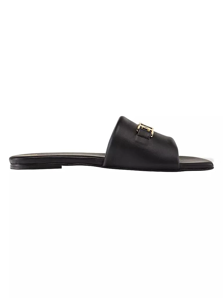 商品MCM|Mode Travia Leather Slides,价格¥2220,第1张图片