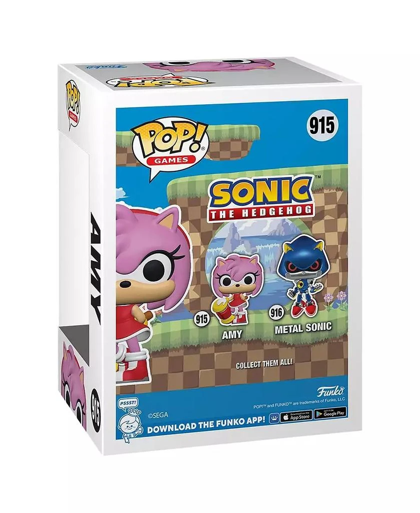 商品Funko|Sonic the Hedgehog Amy Pop Figurine,价格¥113,第2张图片详细描述