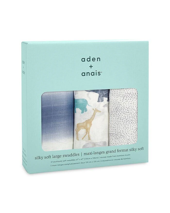 商品aden + anais|3 Pk. Silky Soft Printed Swaddles,价格¥365,第5张图片详细描述