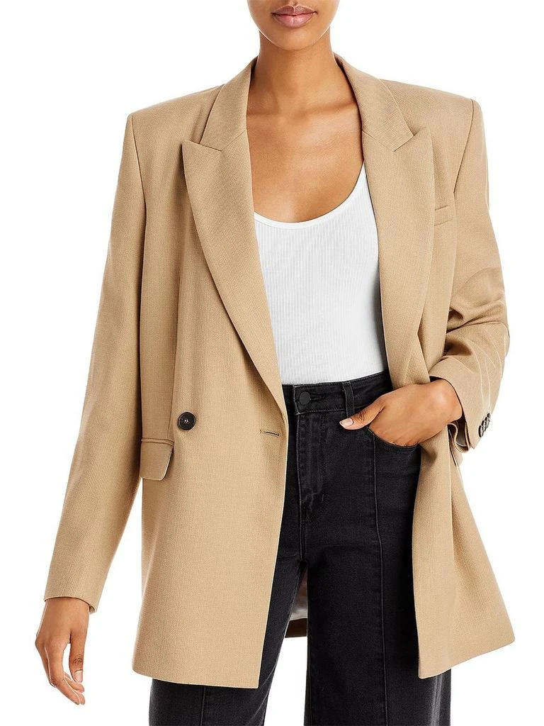 商品IRO|AQ483 Womens Textured Office Wear Double-Breasted Blazer,价格¥870,第2张图片详细描述