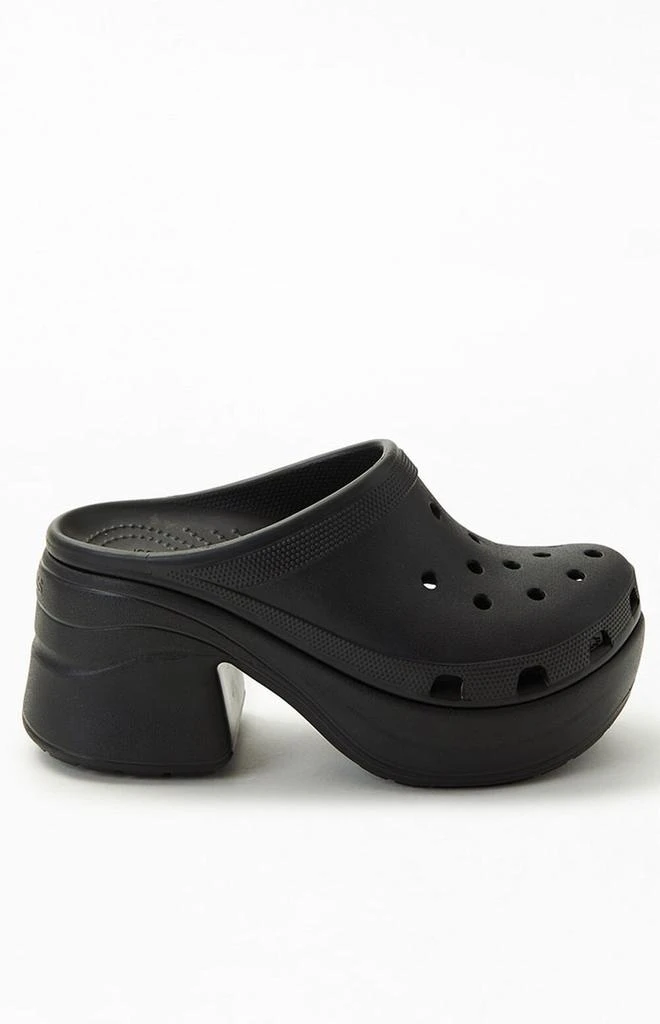 商品Crocs|Women's Siren Heeled Mules,价格¥492,第1张图片详细描述