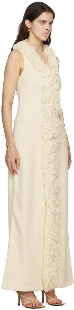 商品Bottega Veneta|灰白色流苏连衣裙,价格¥28398,第4张图片详细描述